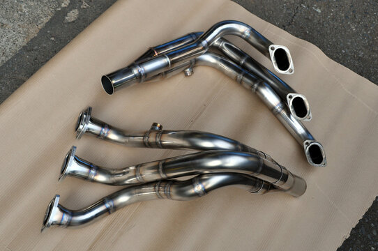 マフラー　エキパイ　溶接　muffler　welding Exhaust pipe