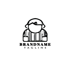 avatar logo icon design template vector illustration