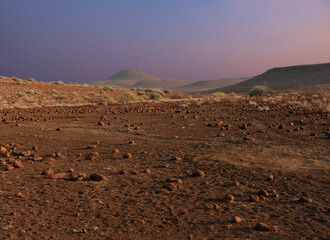 Fototapeta na wymiar Early Morning in Namibia