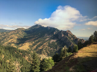 Colorado mountain landscape