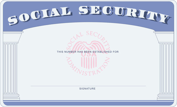 Social security card ID