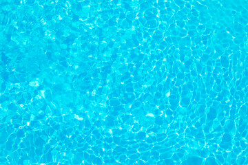 Clear water in swimming pool