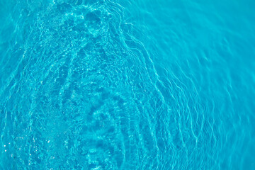 Clear water in swimming pool