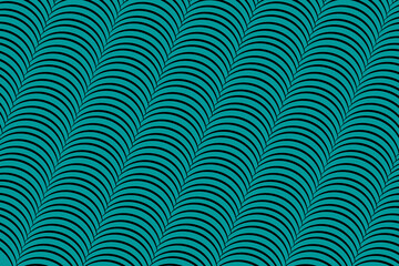 A rounded pattern that resembles a light blue roof tile for the background.