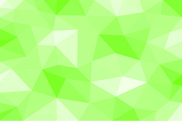 Soft green abstract triangle vector, for cover design and background illustration 
