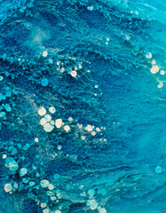 Fototapeta na wymiar Blue Sea waves texture background. 