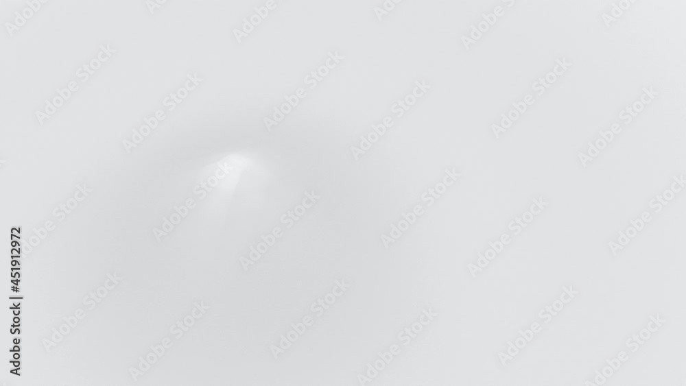 Aufkleber abstract white shape with impulse circular waves, computer generated. 3d rendering of fractal backdr