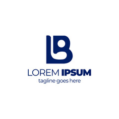 The B initial logo combine with the golf icon.