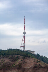 Tbilisi TV Broadcasting Tower on mount mtatsminda
