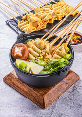 간장 베이스로 만든 맛있는 어묵 요리 탕