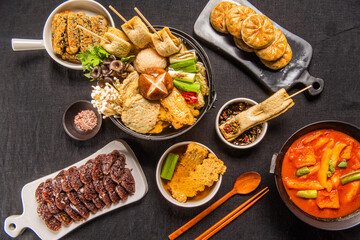 간장 베이스로 만든 맛있는 어묵 요리 탕