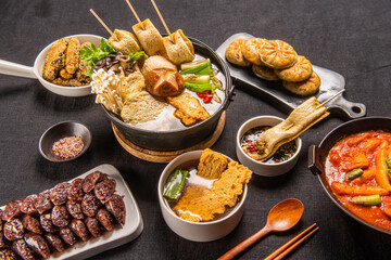 간장 베이스로 만든 맛있는 어묵 요리 탕