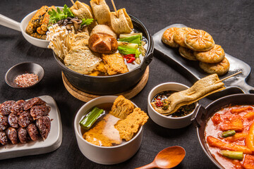 간장 베이스로 만든 맛있는 어묵 요리 탕