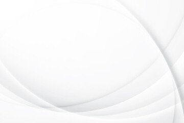 Abstract  white and gray color, modern design background with geometric shape. Vector illustration.