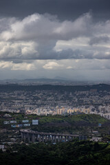 view of the city