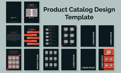 Creative Product Catalog Design Template