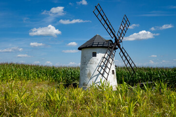 old windmill in the country