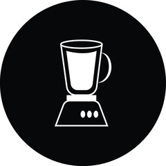 Blender vector icon, Blender symbol isolated