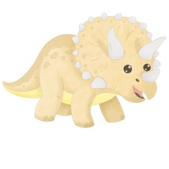 Obraz premium Triceratops dinosaur
