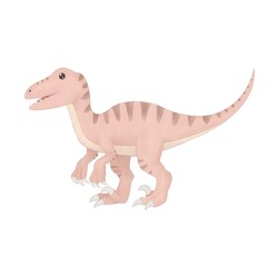 Velociraptor dinosaur 