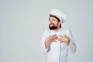 male cook Cooking culinary industry Professional emotions