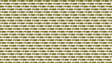 トラ柄のトラと2022の文字を並べたパターン素材