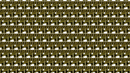 トラと2022の文字を並べて作られた背景パターン素材