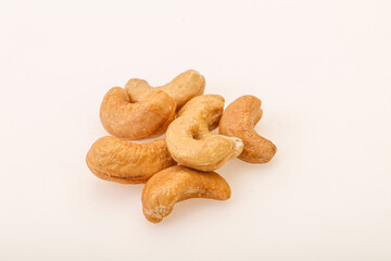 Natural organic Cashew nut heap