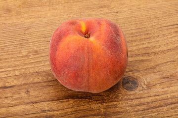 Fresh ripe sweet peach fruit