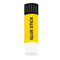 Glue stick icon on white background. Glue stick symbol. stationery concept. glue super adhesive symbol. flat style.