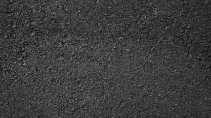 Surface grunge rough of asphalt, Seamless tarmac dark grey grainy road, Driveway texture background, Top view