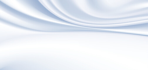 Silk background Design for product advertising for catalog.Blue silk background.Blue fabric background. smooth texture vector.