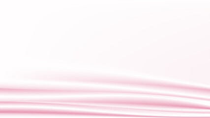 Abstract vector background luxury pink cloth or liquid wave Abstract or pink fabric texture background. Cloth soft wave. Creases of satin, silk, and cotton.