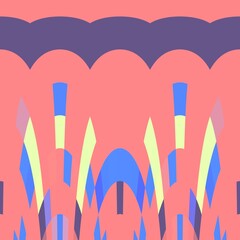 HD abstract backgrounds and textures with colorful abstract art creations, seamless repeat pattern of ethnic or batik decoration texture. jpg 