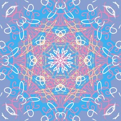 HD abstract backgrounds and textures with colorful abstract art creations, seamless repeat pattern of ethnic or batik decoration texture. jpg 