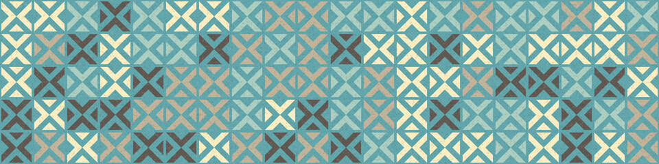 Abstract Geometric Pattern generative computational art illustration