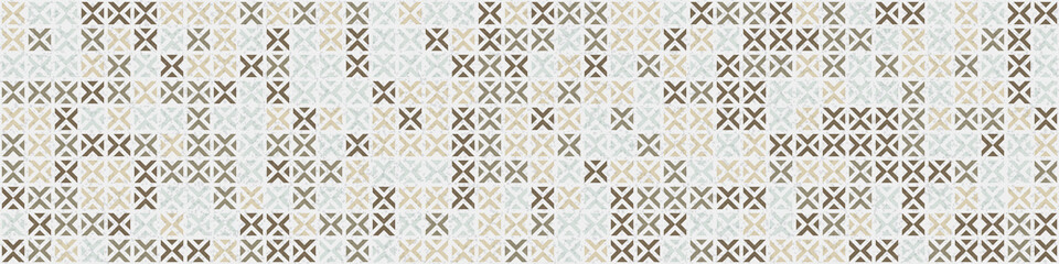 Abstract Geometric Pattern generative computational art illustration