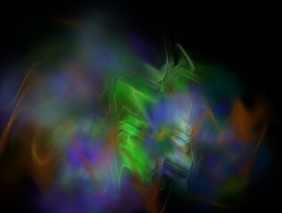 Imaginatory fractal background generated Image