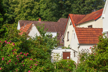 Wohnhäuser, Vegesack, Bremen, Deutschland, Europa