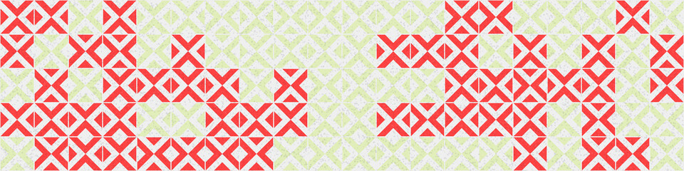 Abstract Geometric Pattern generative computational art illustration