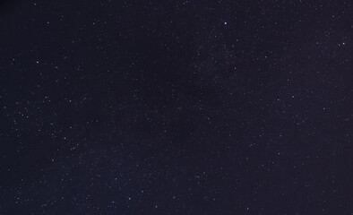 the milky way galaxy in the night sky