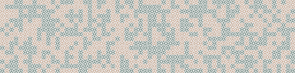Abstract Geometric Pattern generative computational art illustration