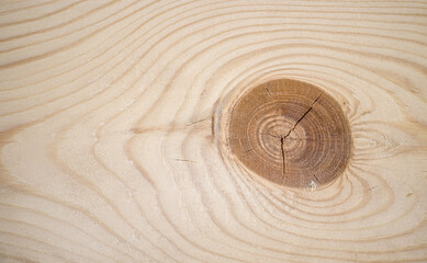 Fototapeta na wymiar Wood texture. Sawed board as background.