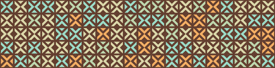 Abstract Geometric Pattern generative computational art illustration