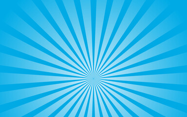 blue sunburst background. Blue Sunburst Pattern Background. vector illustration
