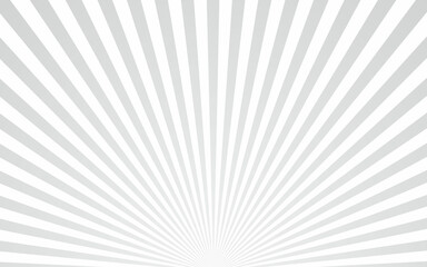 Sunburst background. gray and white sunburst. Vector illustration.