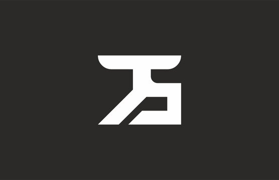 number 75 linked modern logo