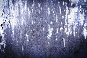 blue, purple, lilac, texture. old rusty wall backgrounds. roughness and cracks. frame, vignette