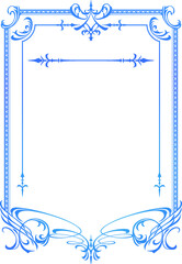 フレーム　レトロでファンタジックな飾り枠