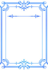 フレーム　レトロでファンタジックな飾り枠